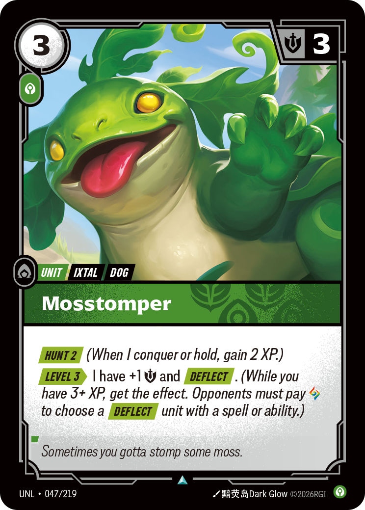 Mosstomper UNL 047/219 Chinese Version