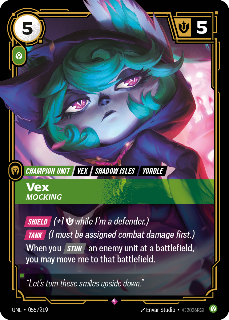 Vex - Mocking UNL 055/219 Chinese Version