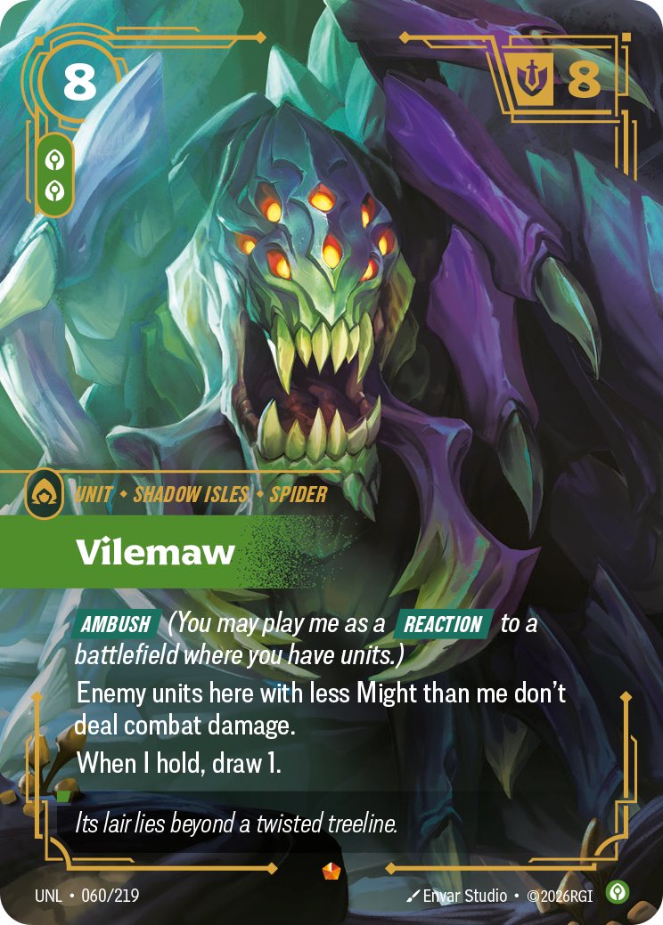 Vilemaw UNL 060/219 Chinese Version