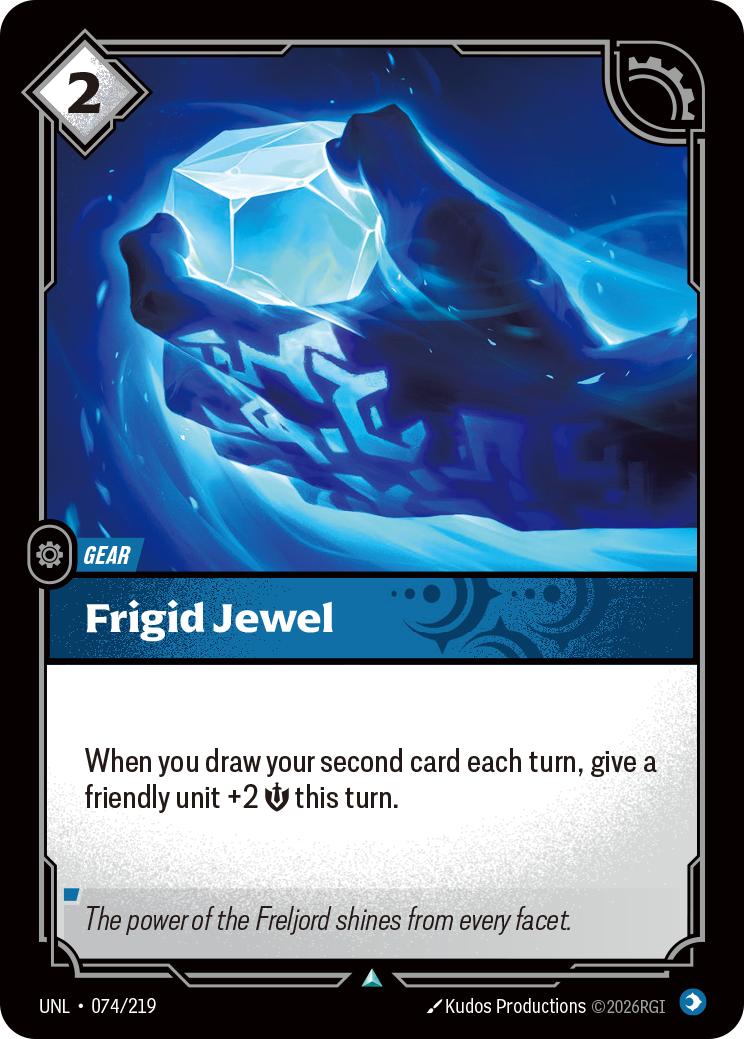 Frigid Jewel UNL 074/219 Chinese Version