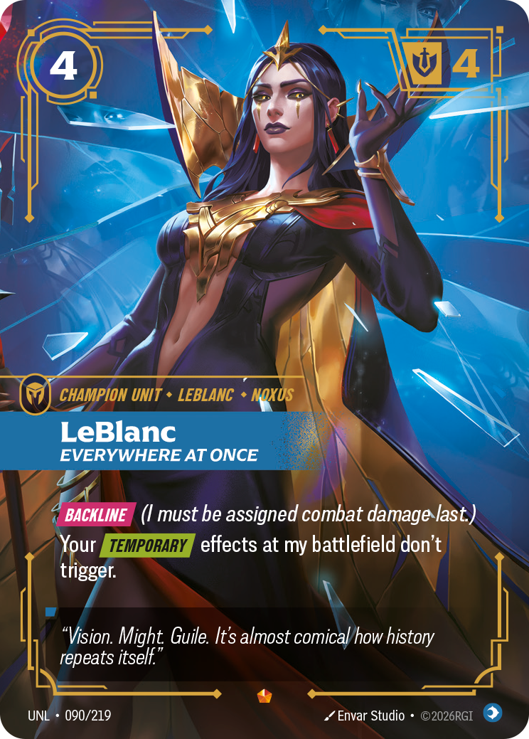 LeBlanc - Everywhere At Once UNL 090/219 Chinese Version