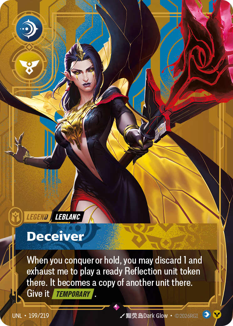 Deceiver - LeBlanc UNL 199/219 Chinese Version