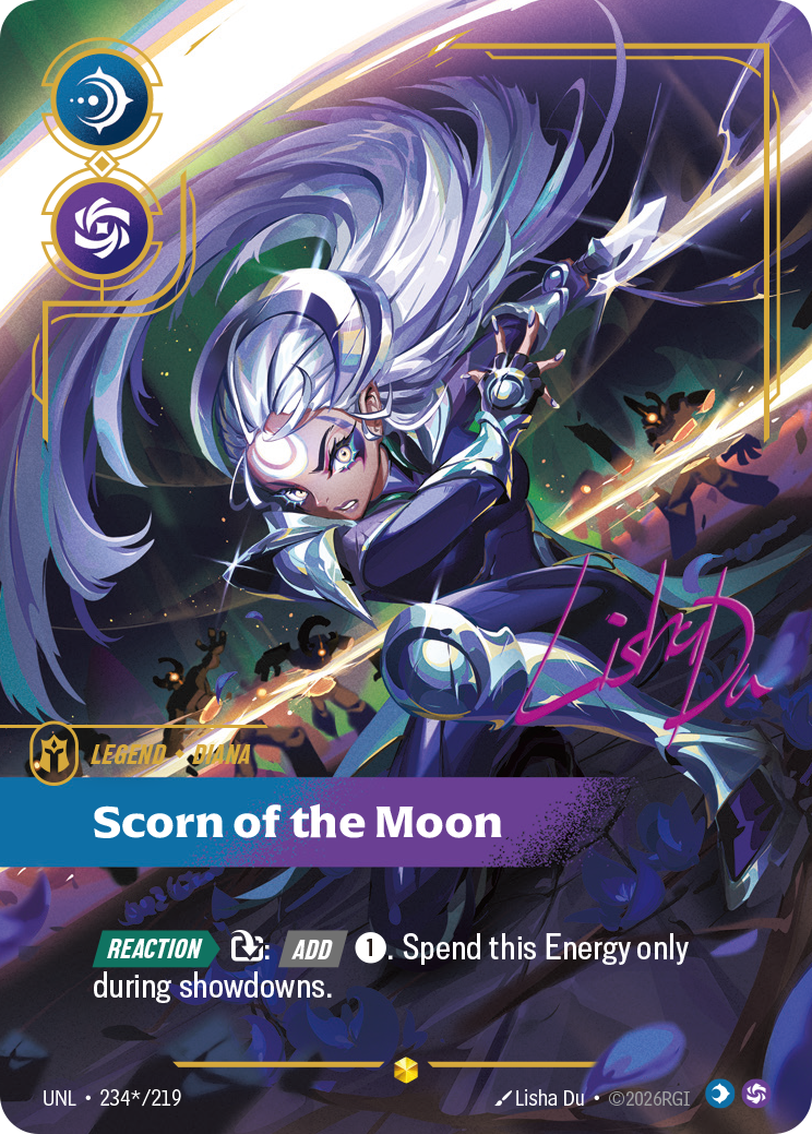 Scorn of the Moon - Diana UNL 234★/219 Chinese Version