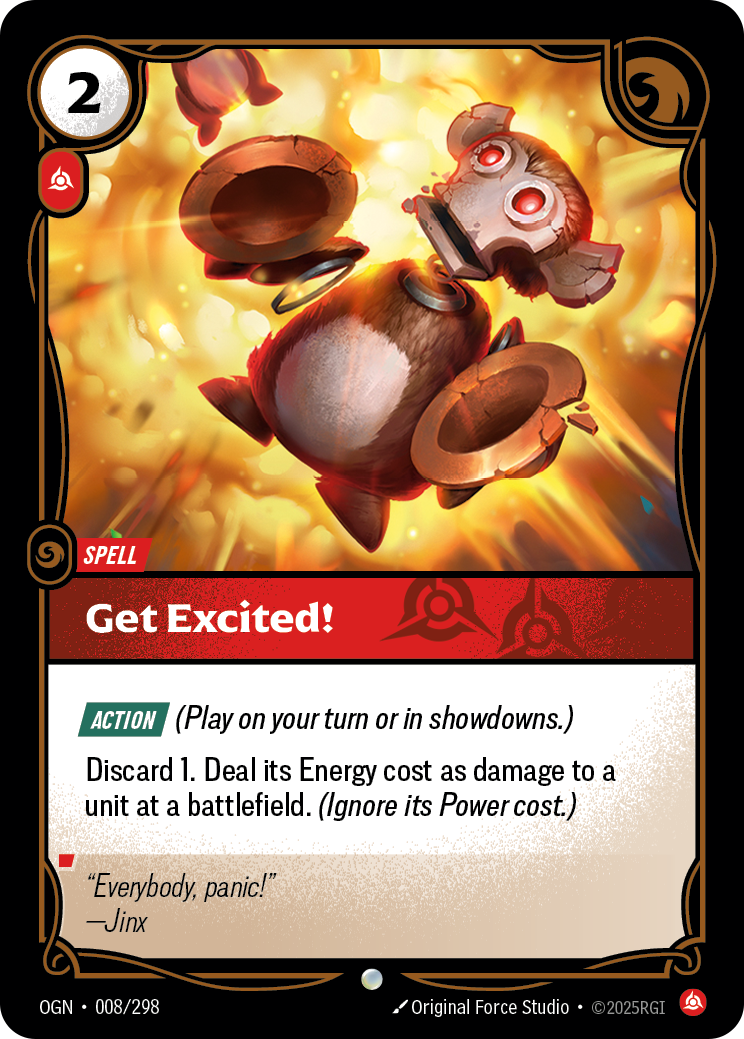 Get Excited! - OGN 008/298 Chinese Version