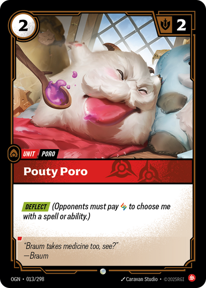 Pouty Poro - OGN 013/298 Chinese Version