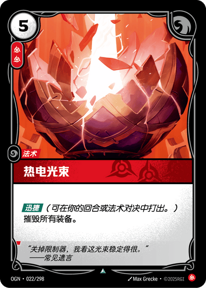 Thermo Beam - OGN 022/298 Chinese Version