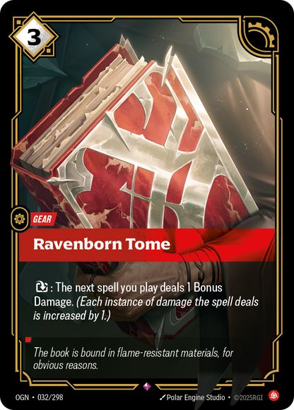 Ravenborn Tome - OGN 032/298 Chinese Version
