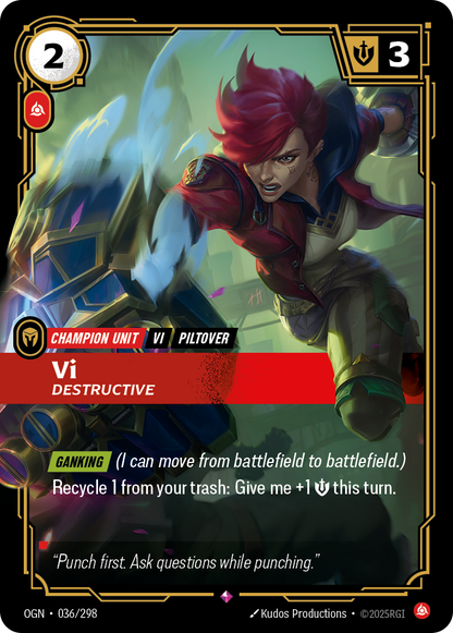Vi - OGN 036/298 Chinese Version