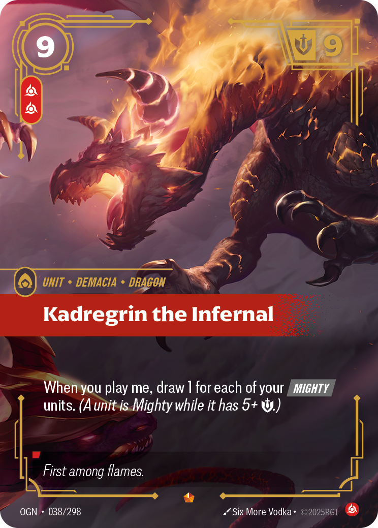 Kadregrin the Infernal - OGN 038/298 Chinese Version