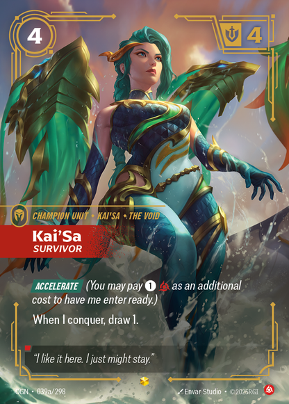 Kai'Sa - OGN 039a/298 Chinese Version