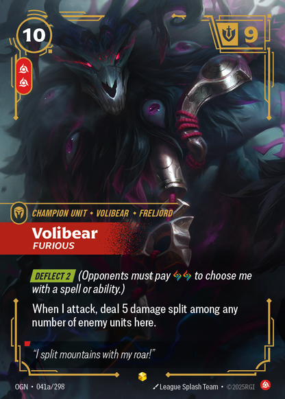 Volibear - OGN 041a/298 Chinese Version