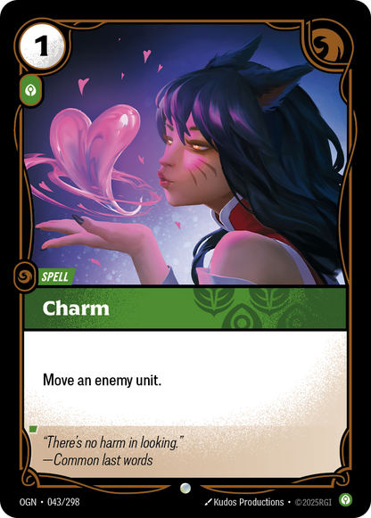 Charm - OGN 043/298 Chinese Version