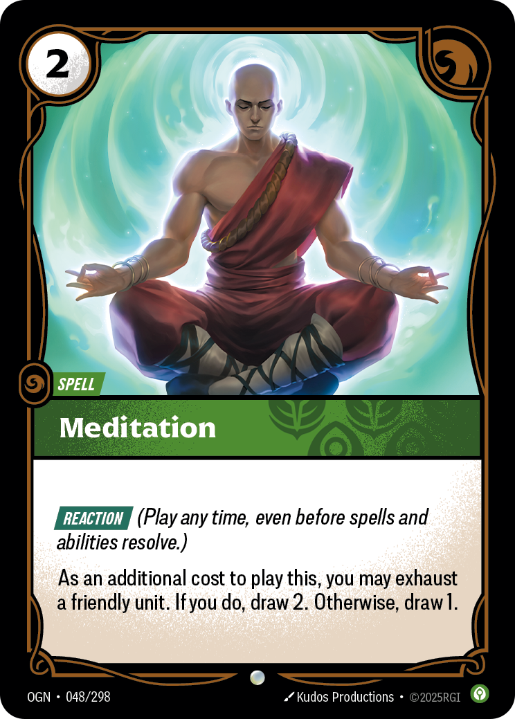 Meditation - OGN 048/298 Chinese Version