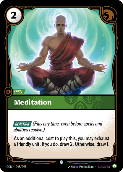 Meditation - OGN 048/298 Chinese Version