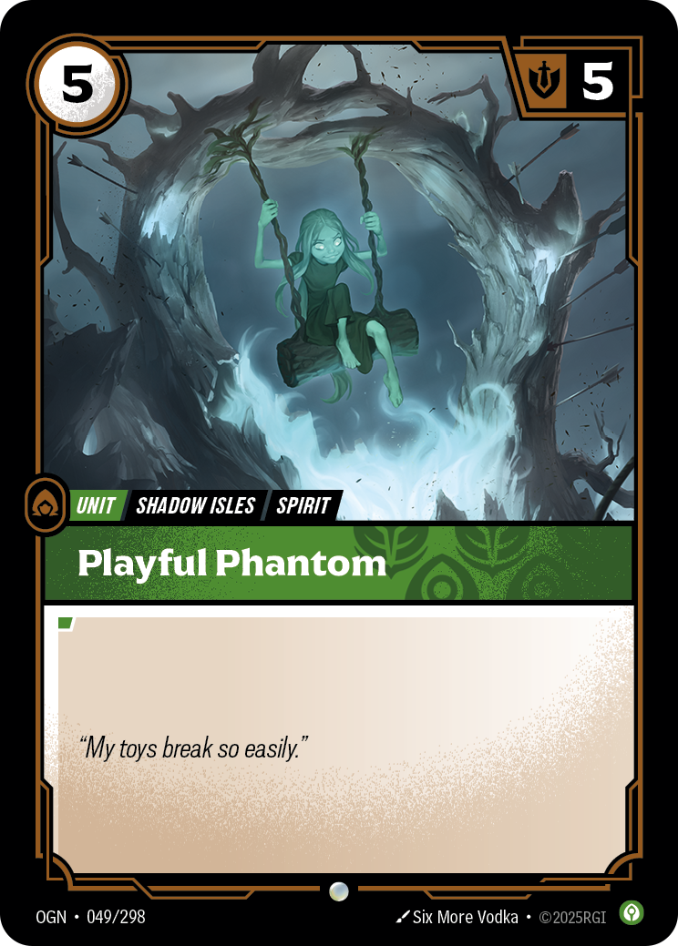Playful Phantom - OGN 049/298 Chinese Version