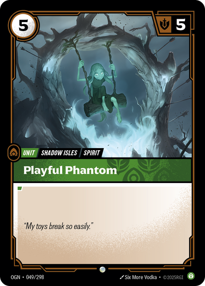 Playful Phantom - OGN 049/298 Chinese Version