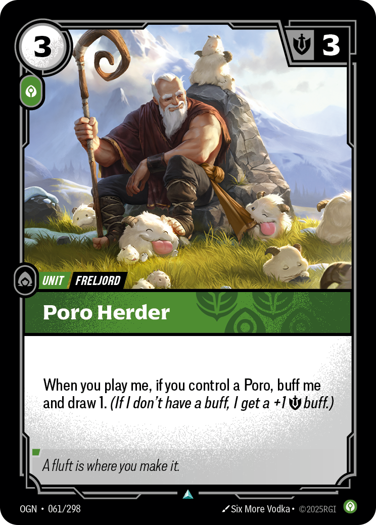 Poro Herder - OGN 061/298 Chinese Version