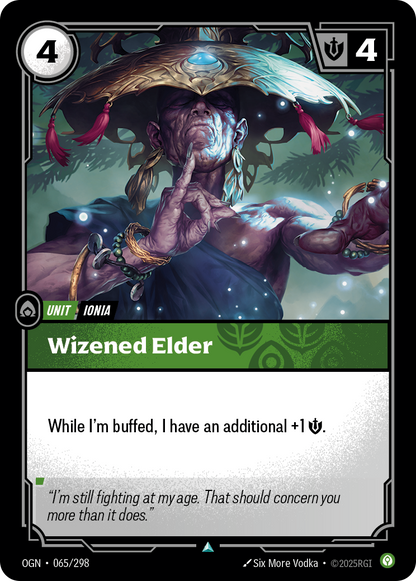Wizened Elder - OGN 065/298 Chinese Version