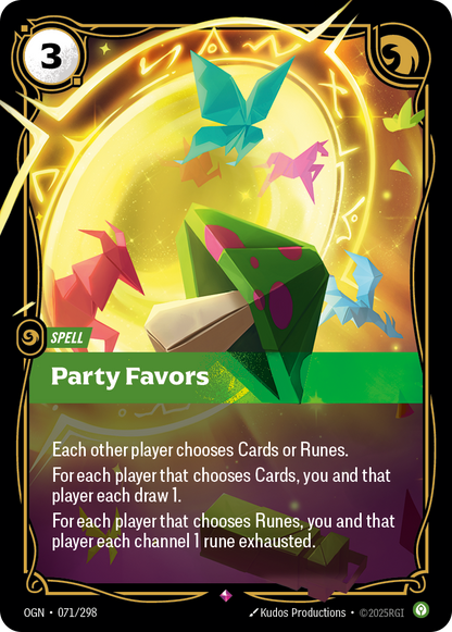 Party Favors - OGN 071/298 Chinese Version