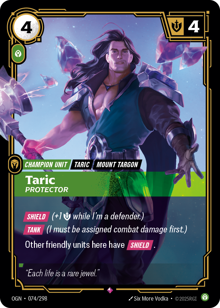 Taric - OGN 074/298 Chinese Version
