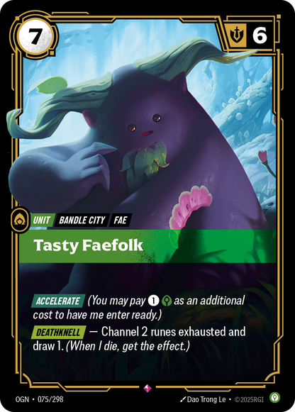 Tasty Faefolk - OGN 075/298 Chinese Version