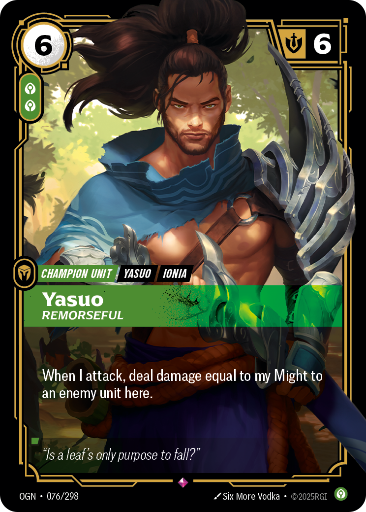 Yasuo - OGN 076/298 Chinese Version