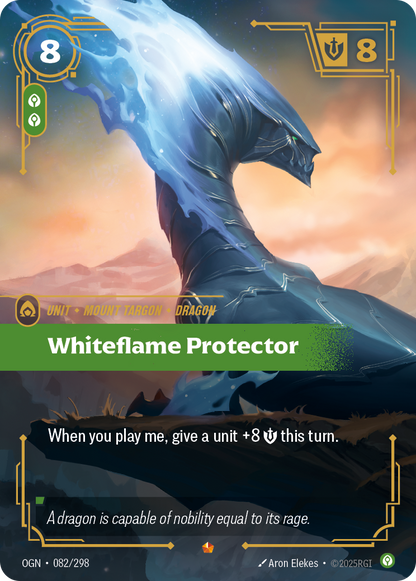 Whiteflame Protector - OGN 082/298 Chinese Version