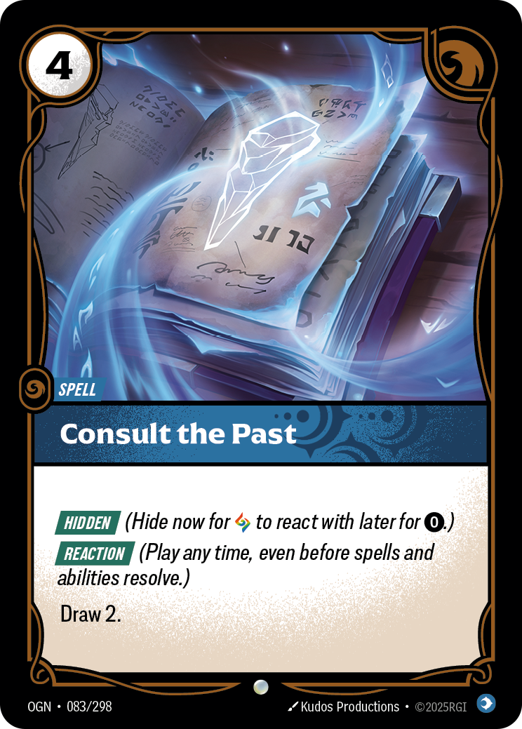 Consult the Past - OGN 083/298 Chinese Version