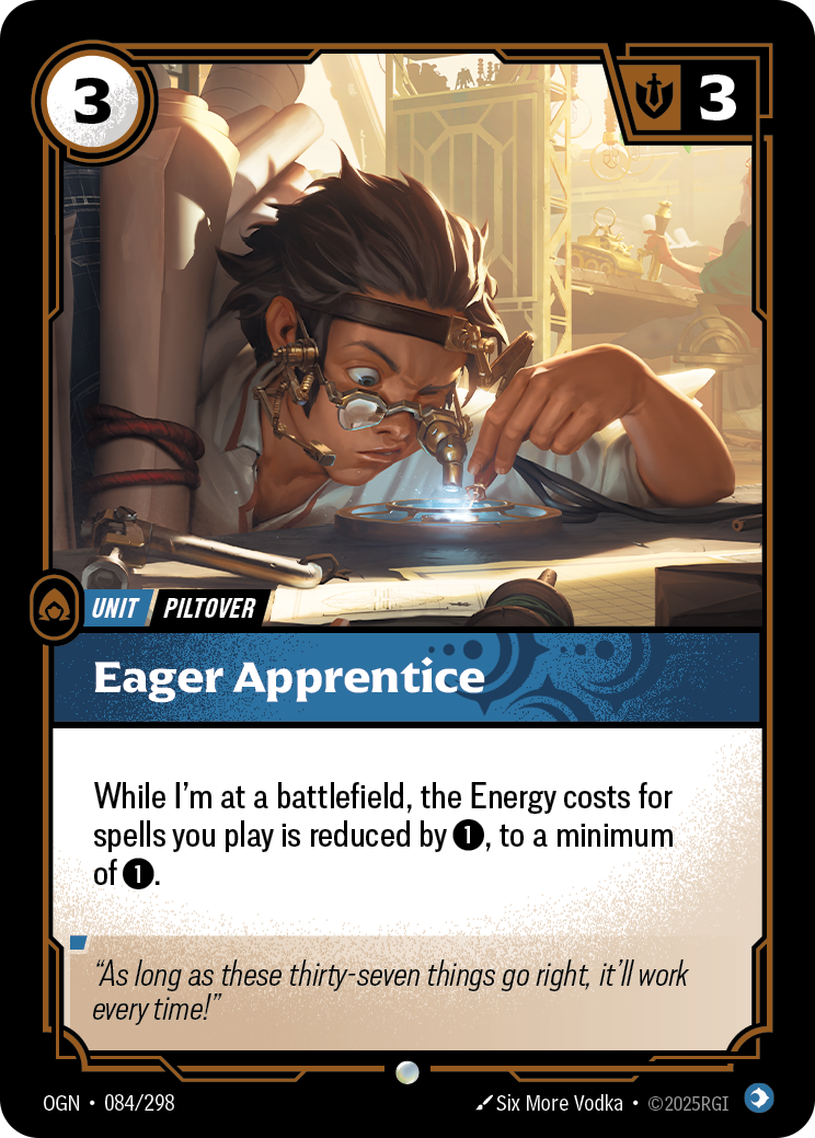 Eager Apprentice - OGN 084/298 Chinese Version