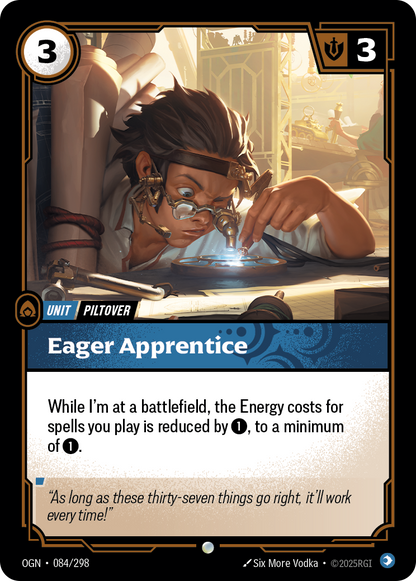 Eager Apprentice - OGN 084/298 Chinese Version