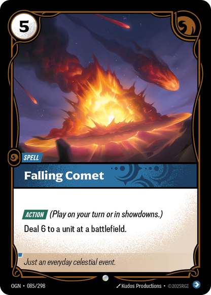 Falling Comet - OGN 085/298 Chinese Version