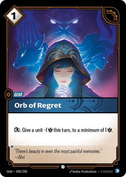 Orb of Regret - OGN 090/298 Chinese Version