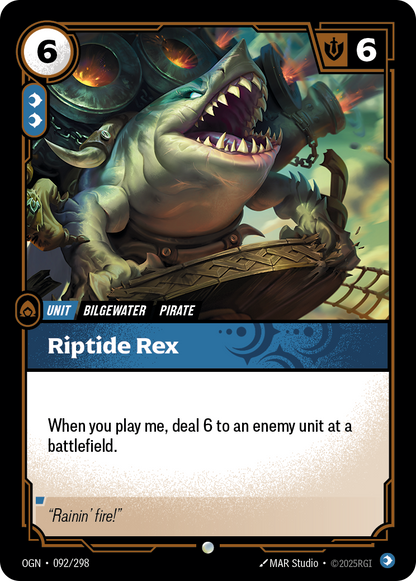 Riptide Rex - OGN 092/298 Chinese Version