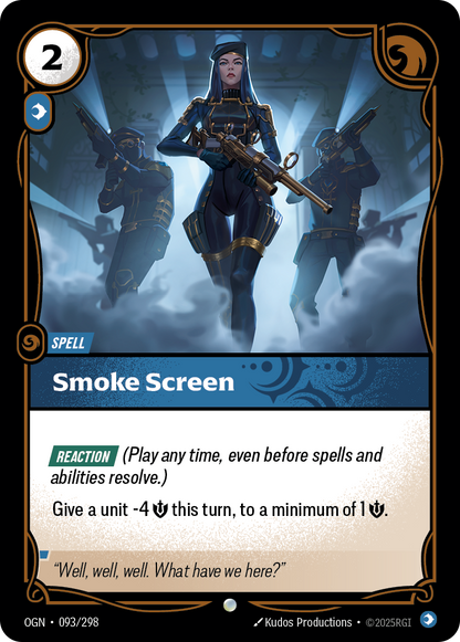 Smoke Screen - OGN 093/298 Chinese Version
