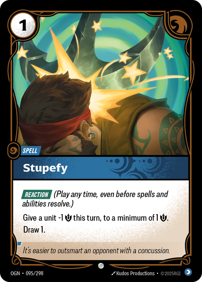 Stupefy - OGN 095/298 Chinese Version