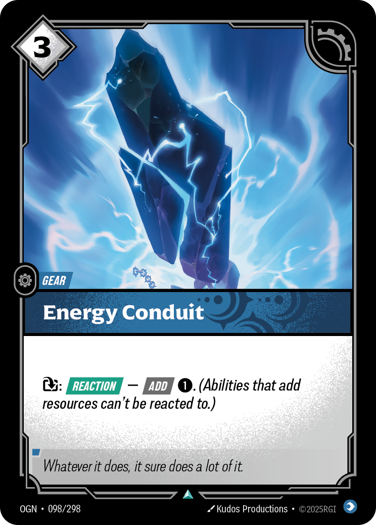Energy Conduit - OGN 098/298 Chinese Version