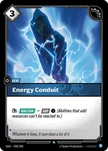 Energy Conduit - OGN 098/298 Chinese Version