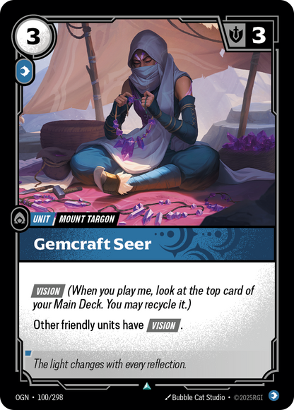 Gemcraft Seer - OGN 100/298 Chinese Version