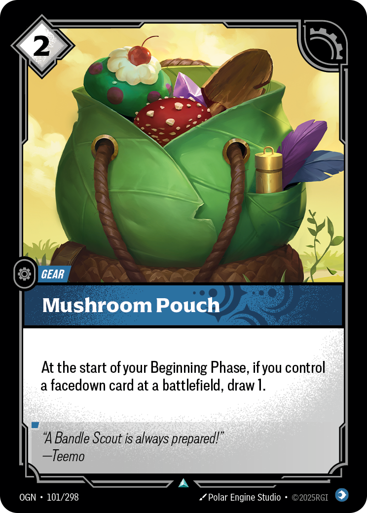 Mushroom Pouch - OGN 101/298 Chinese Version