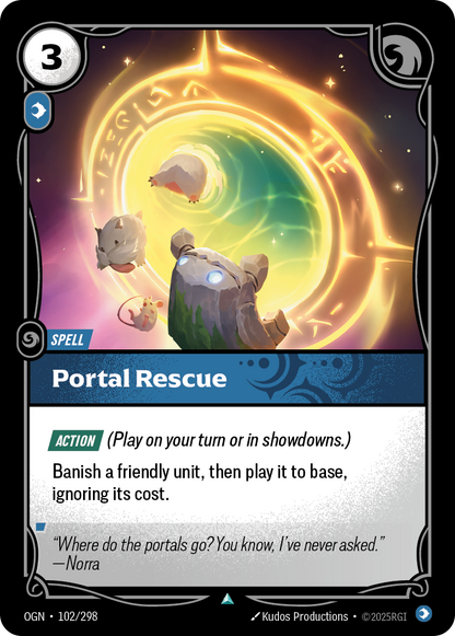 Portal Rescue - OGN 102/298 Chinese Version