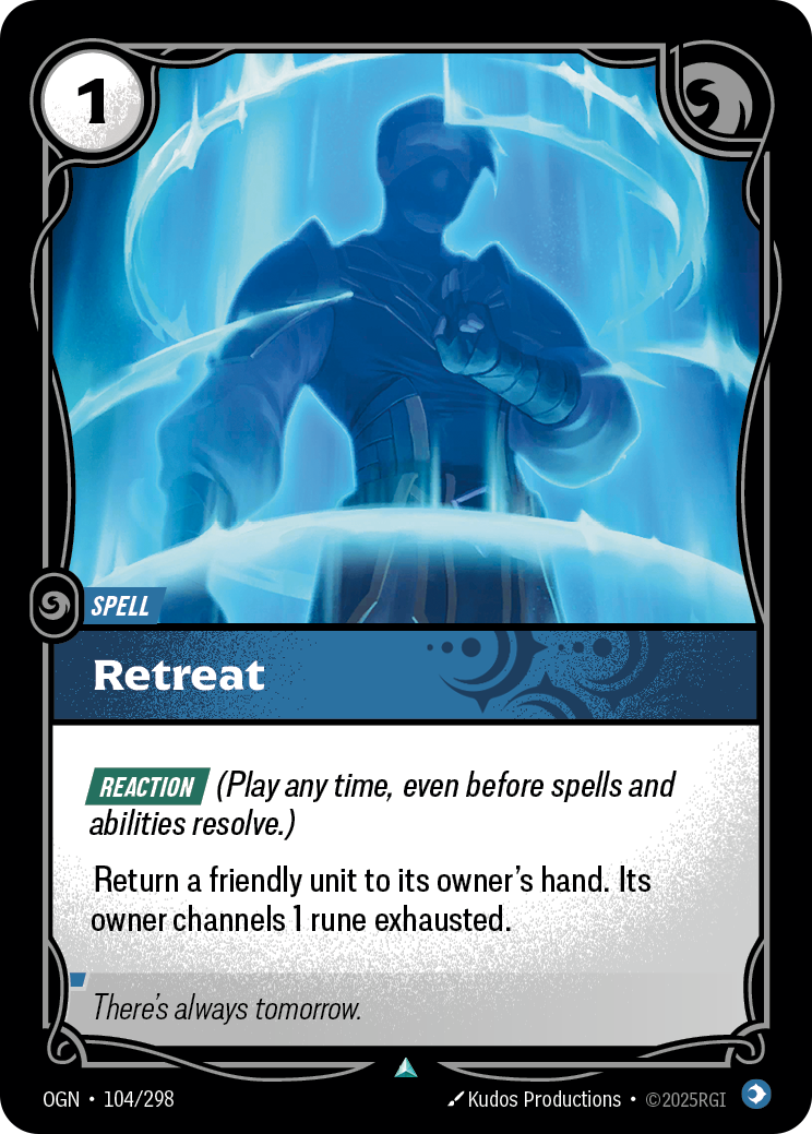 Retreat - OGN 104/298 Chinese Version