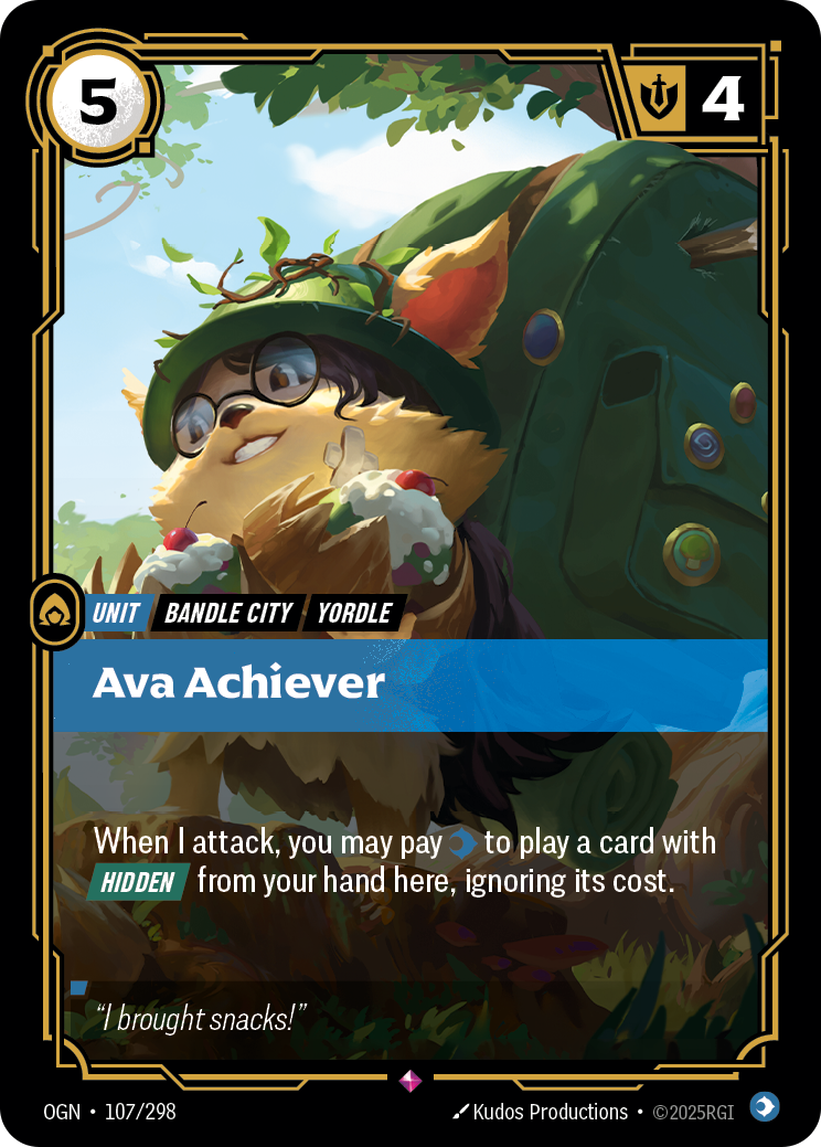 Ava Achiever - OGN 107/298 Chinese Version