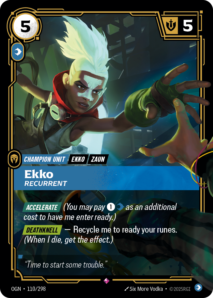 Ekko - OGN 110/298 Chinese Version