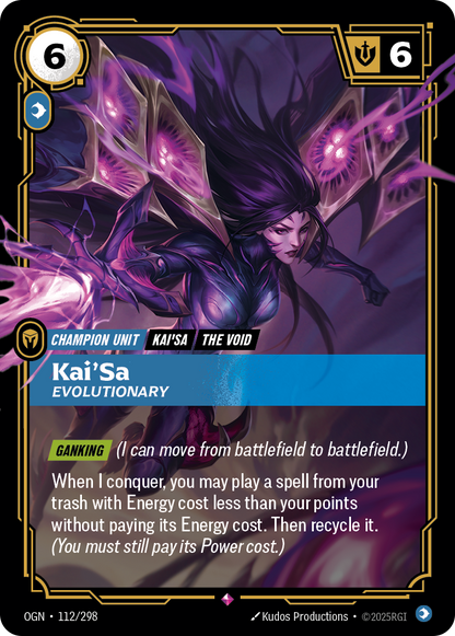 Kai'Sa - OGN 112/298 Chinese Version