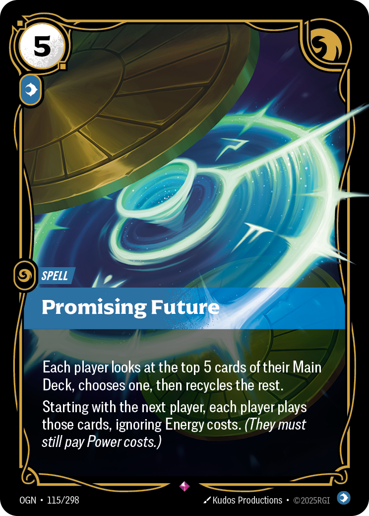 Promising Future - OGN 115/298 Chinese Version