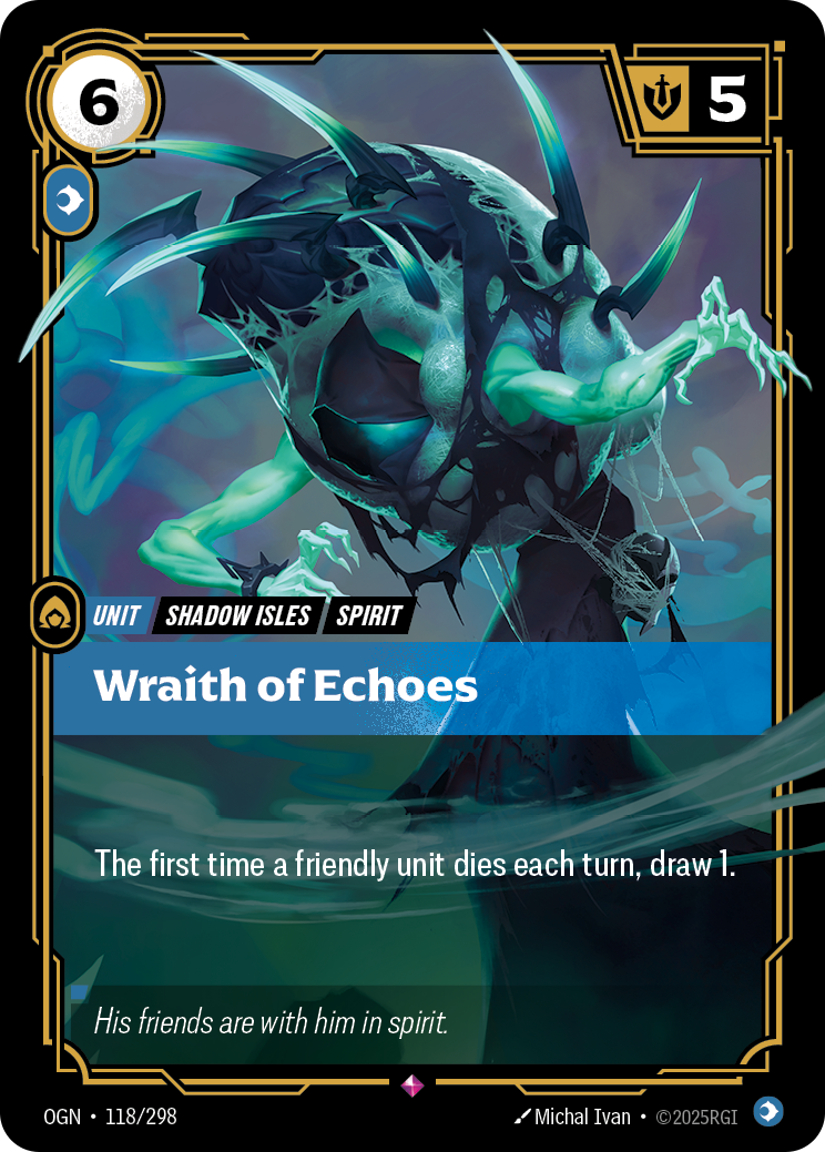 Wraith of Echoes - OGN 118/298 Chinese Version