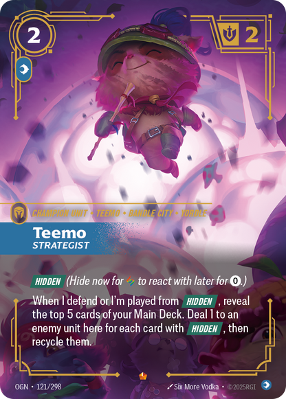 Teemo - OGN 121/298 Chinese Version