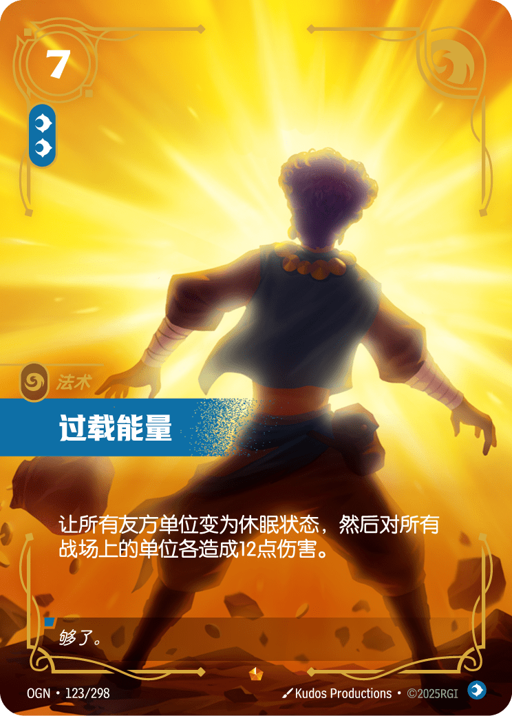 Unchecked Power - OGN 123/298 Chinese Version