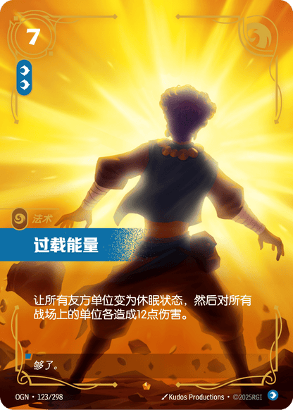 Unchecked Power - OGN 123/298 Chinese Version