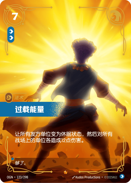 Unchecked Power - OGN 123/298 Chinese Version